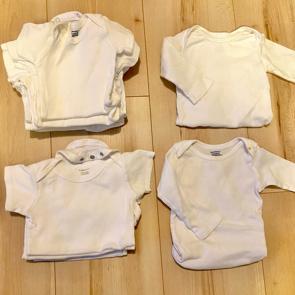 0-3 month onesies